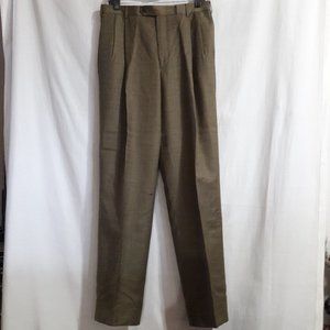 Super 100's Men's 100% Worsted Wool Pants Size:34R
